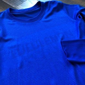 Lululemon Blue Long Sleeve Top